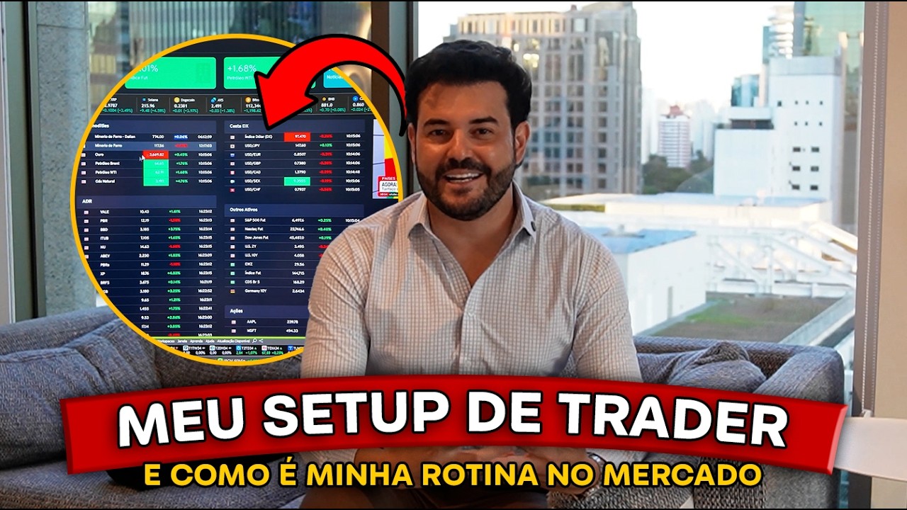 Como é o Setup e a Rotina de um Trader Profissional