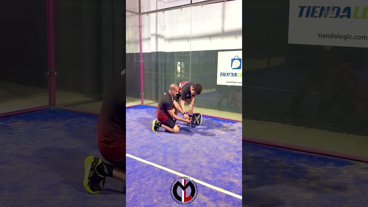Mejora tu t&eacute;cnica de globo #tutorialpadel #aprendepadel #academialuismerlo