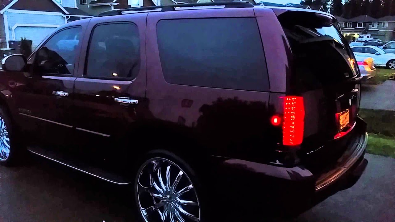 Custom 2008 Chevy Tahoe on 26