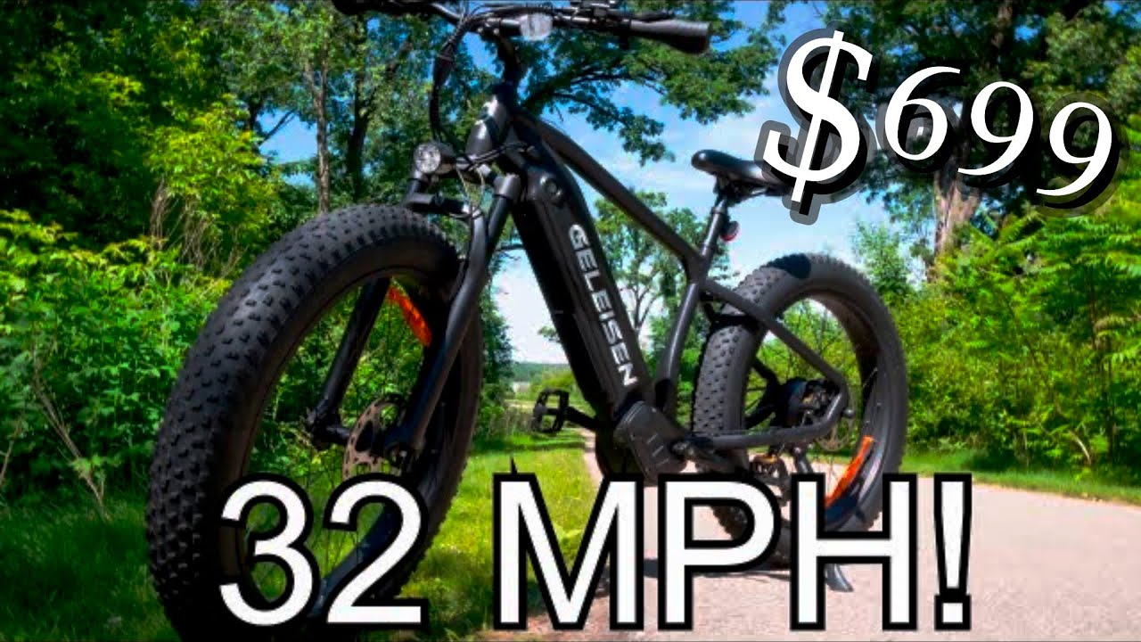 The BEST BUDGET Fat Tire E Bike On AMAZON! GELEISEN ME-60 Review & Test