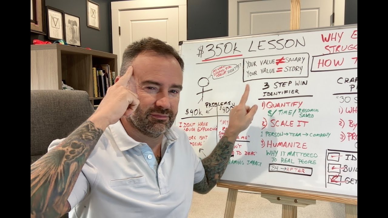 The $350k Lesson: Why Everyone Struggles to Show Their Value (And How to Fix It)