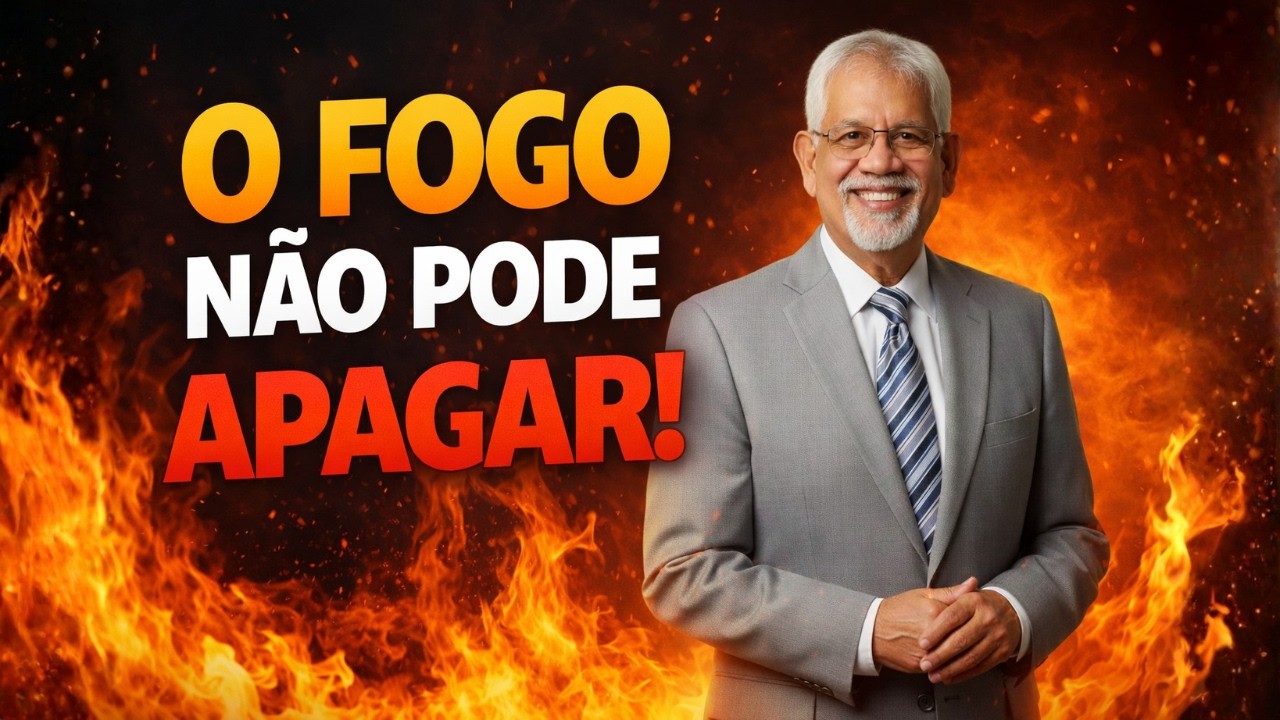 O fogo não pode apagar! | Evang. Eduardo Gonçalves #família #filhos #novavida
