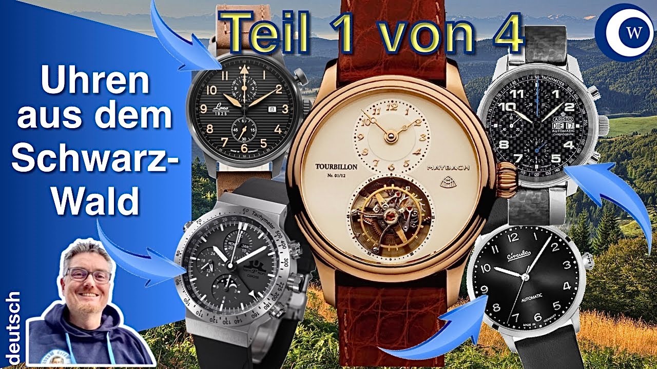 17 Schwarzwald Uhrenmarken (1/4)| weltbekannt, exklusiv, modern + klassisch