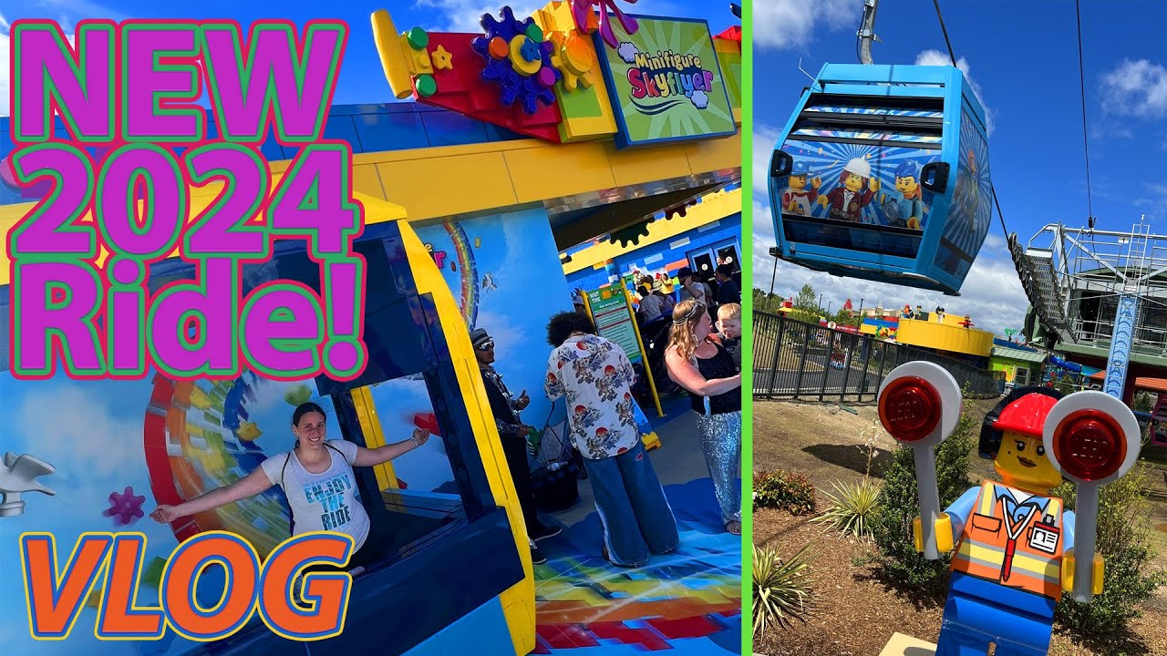 Opening Day of Legoland New York’s NEW Ride! | VLOG | June 2024