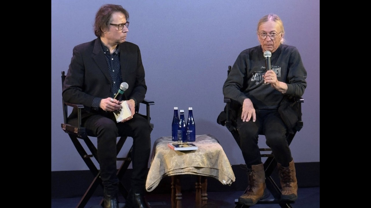 Greg Hawkes of the Cars and author Peter Aaron - Orpheum Theater, Saugerties, NY - 1/19/26