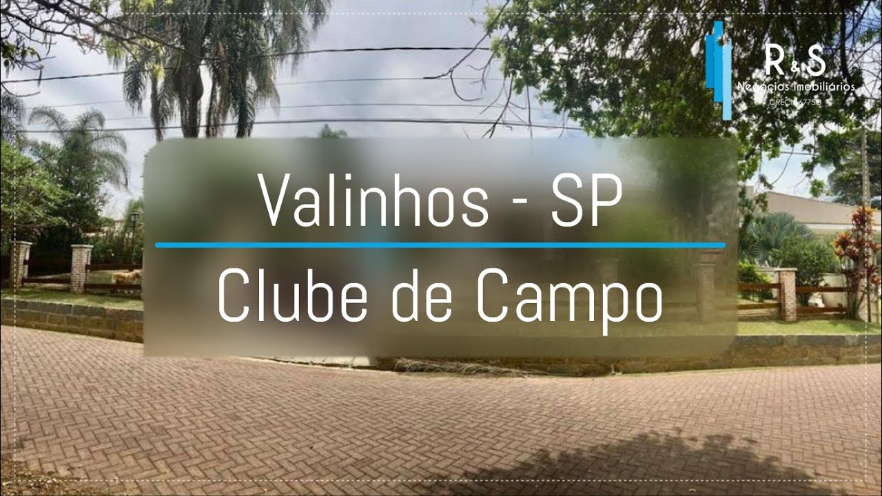 CASA À VENDA NO CLUBE DE CAMPO EM VALINHOS-SP!