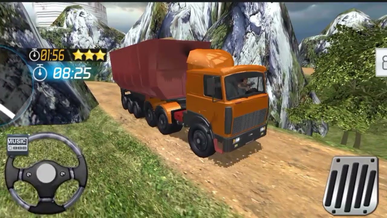 Offroad Real Dump Truck  Game 2026 | khatarnaak road  game | Android games 📱 Wolf Rost 88