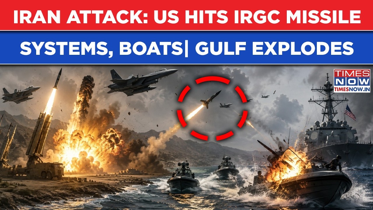 US Bombs Iran: IRGC Missile Systems, Boats Hit In New Wave Of Strikes| Tehran Bleeds Gulf In Revenge