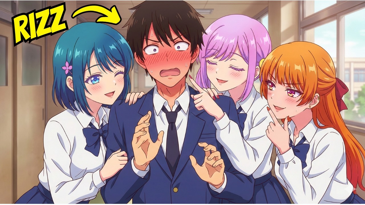 He Somehow Rizzed His Childhood Friends, Now They Want A Harem | Anime Recap