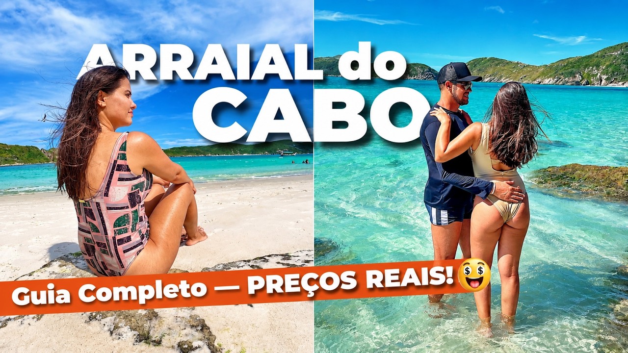 ARRAIAL DO CABO 2025: Quanto Custa Viajar pro “Caribe Brasileiro” 🇧🇷 (Roteiro + Valores Reais)