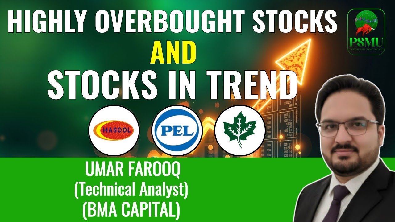Highly Overbought Stocks And Stocks In Trend | Hascol, Pael, Mlcf | 10 Jun | PSMU 