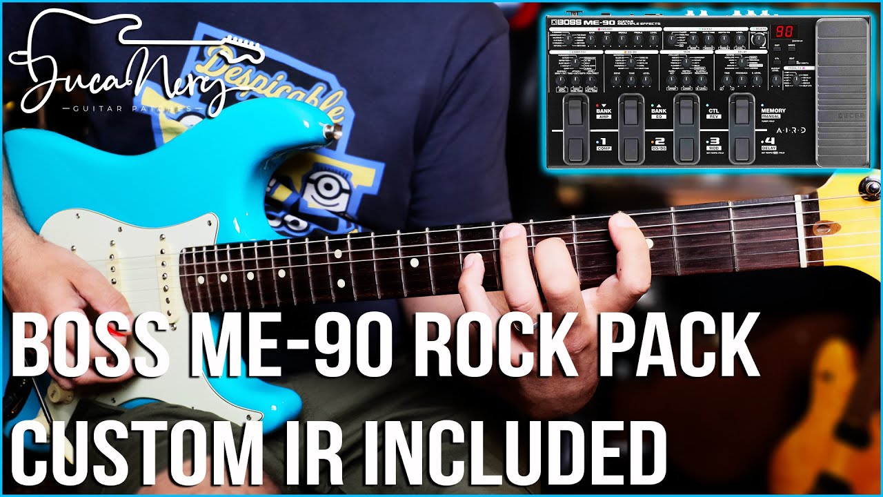 Boss ME 90 Rock Pack | Custom IR Included | Amazing Tones!!!