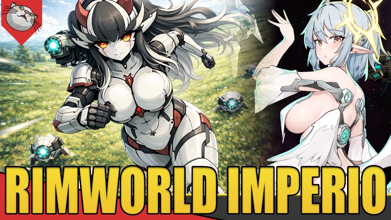 Primeiro Contato com a RAINHA - Rimworld Imperio Milira #45 [Gameplay PT-BR]