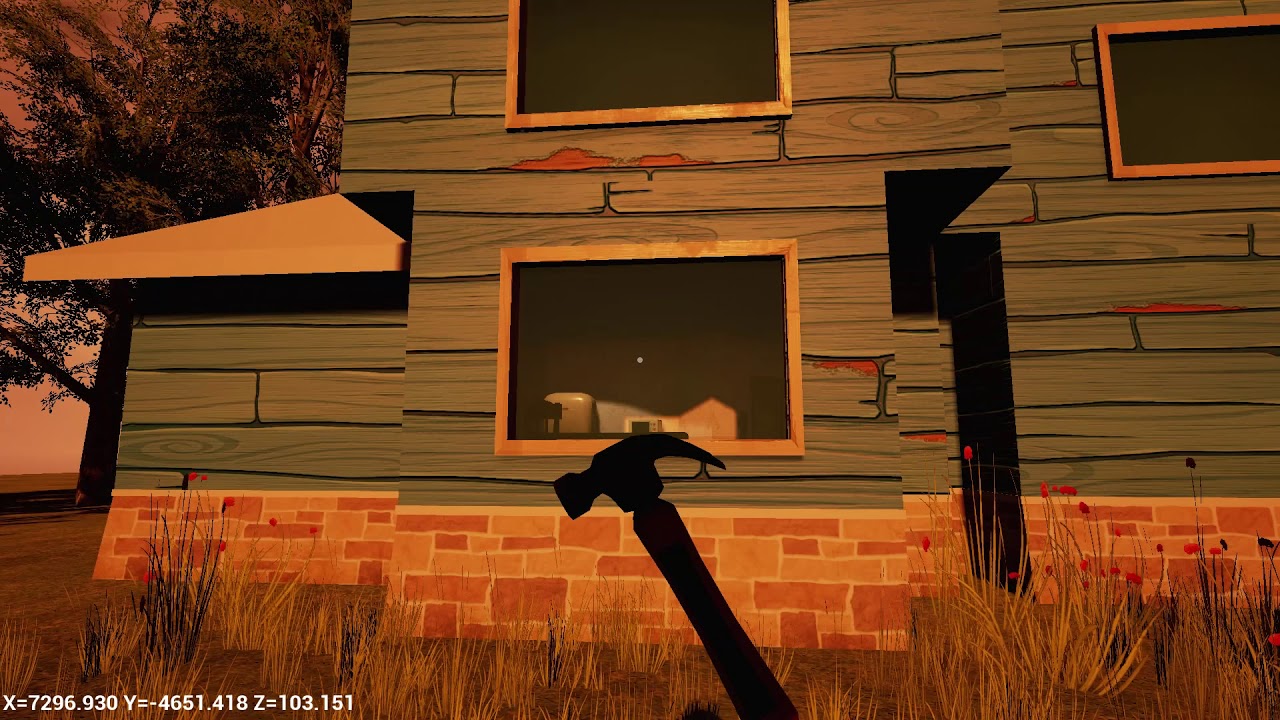 Hello Neighbor Pre-Alpha || Prototype Mod 0.1 (Short Showcase)