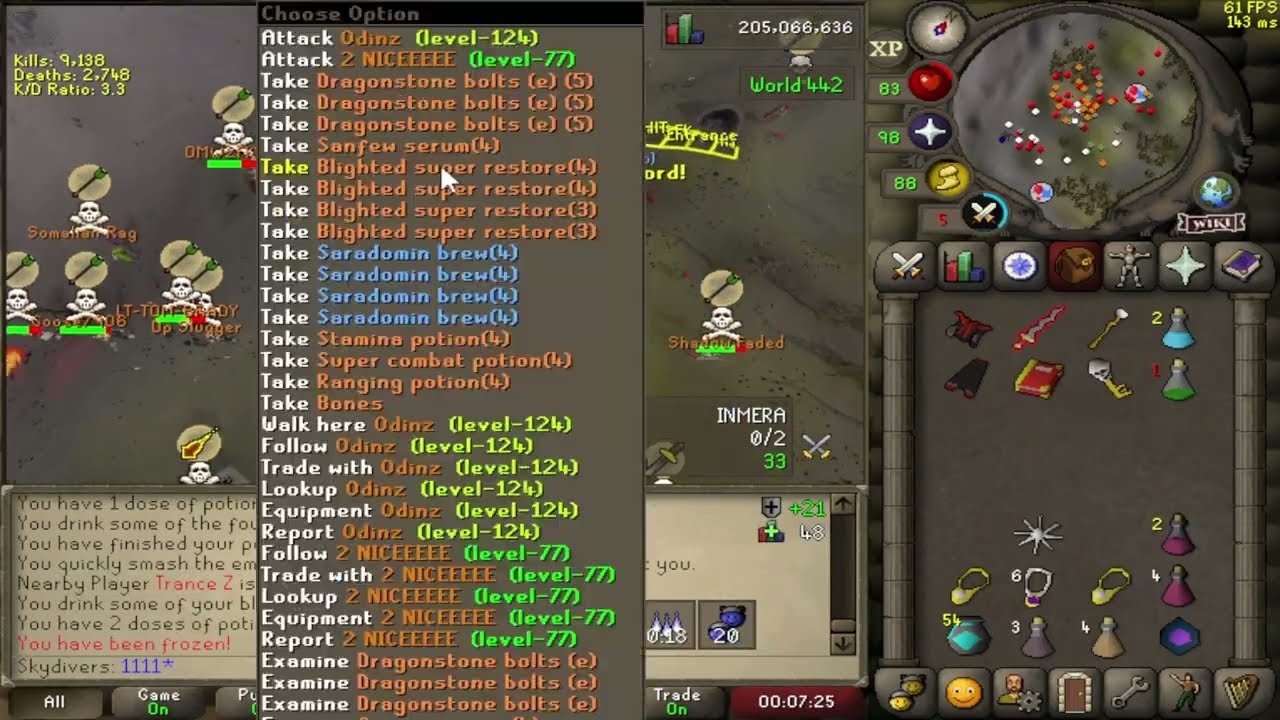 Infliction VS SL Clean scrap