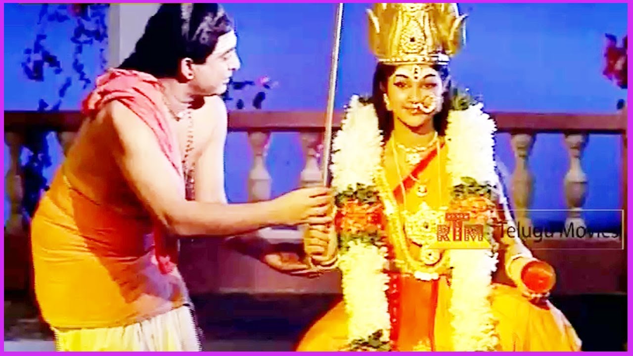 Parasakthi Mahimalu - Telugu Full Length Movie Part-7 _ Gemini Ganeshan, K.R.Vijaya