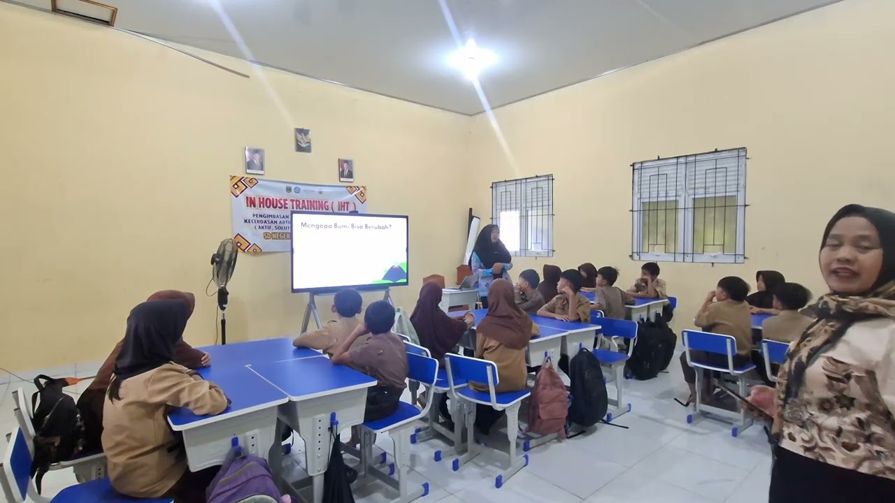 Observasi Kepala sekolah kelas 5 Semester 2 Mapel IPAS materi Bumiku berubah