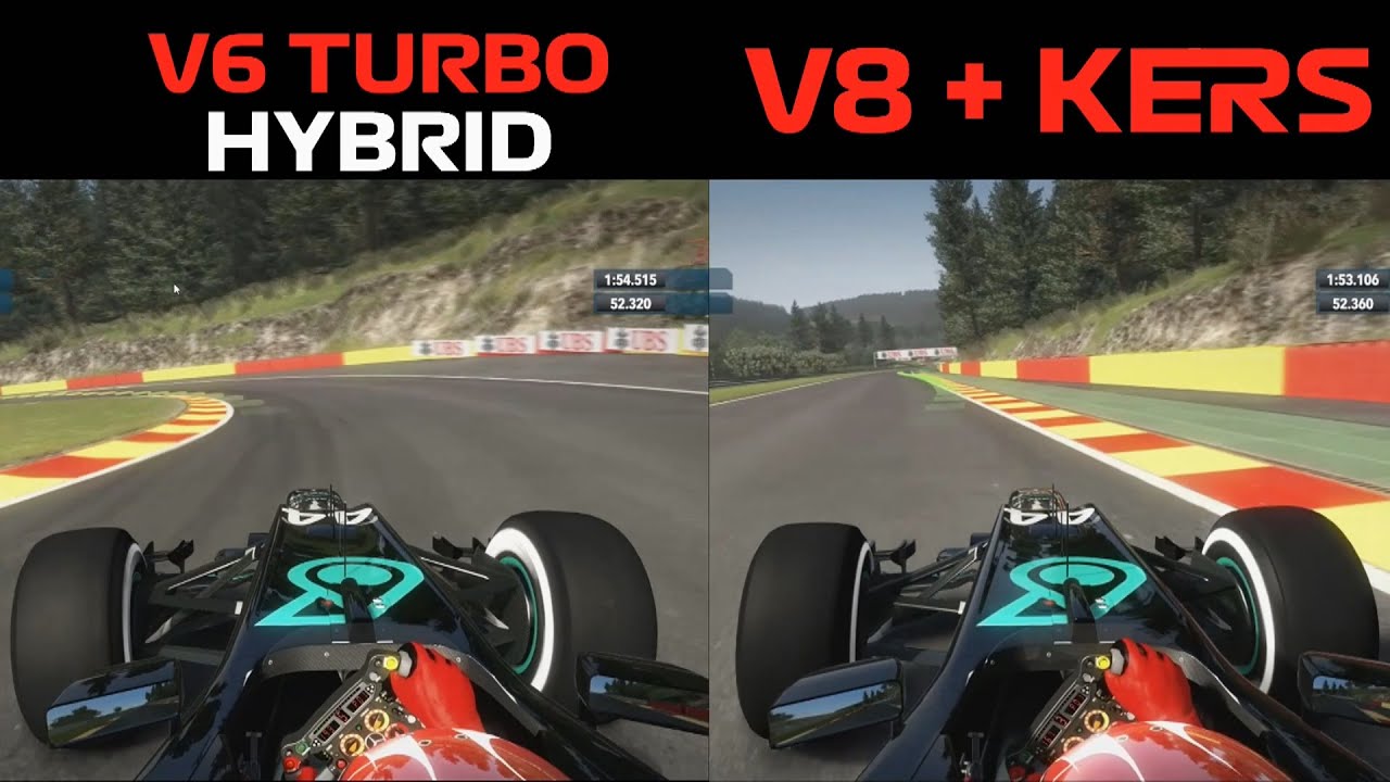 VUELTAS COMPARATIVAS 2014 vs 2012 en F1 2012