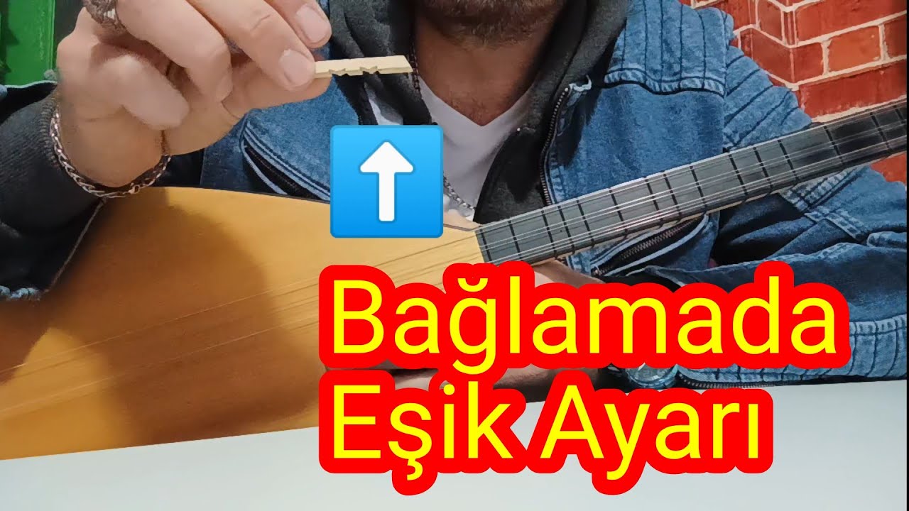 Bağlamada İyi Bir Akustik İçin Eşik Tahtası Ayarı. 