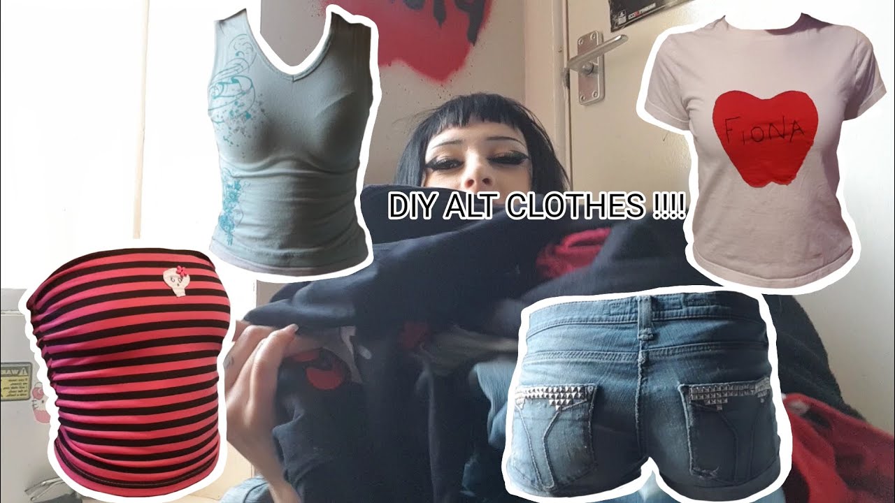 UPCYCLING MY OLD CLOTHES!!!