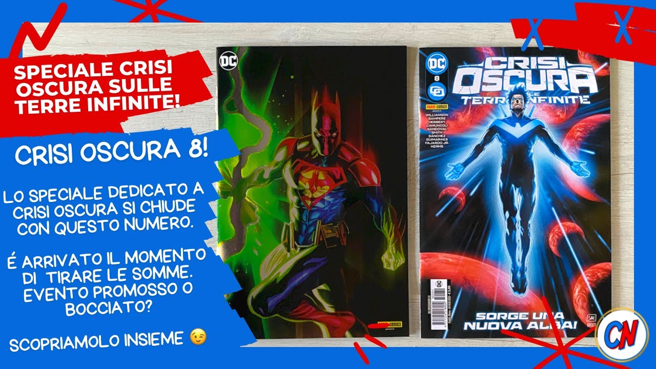 Crisi Oscura 8 - Speciale Crisi Oscura sulle Terre Infinite! Puntata 9 #paninicomics #dccomics #dc