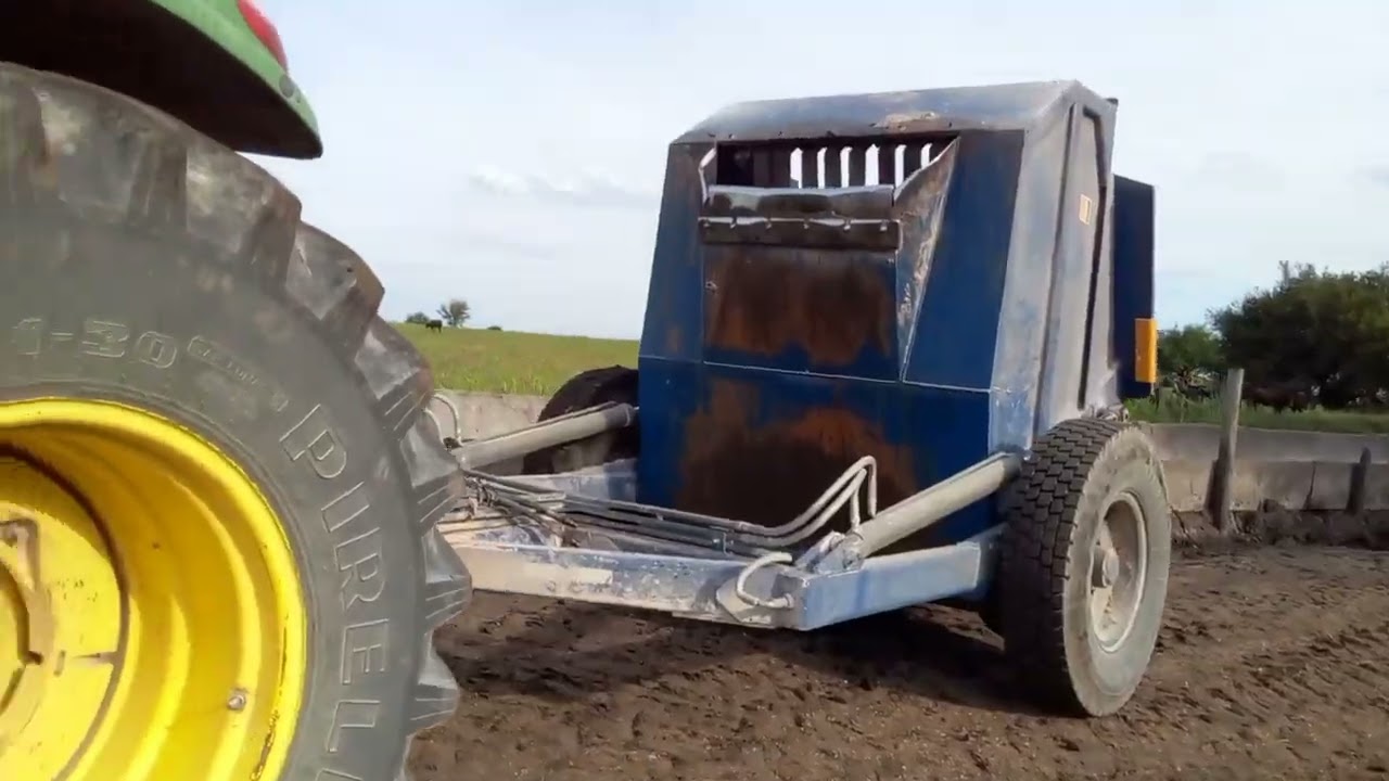 Trabajando con la tradilla 🚜