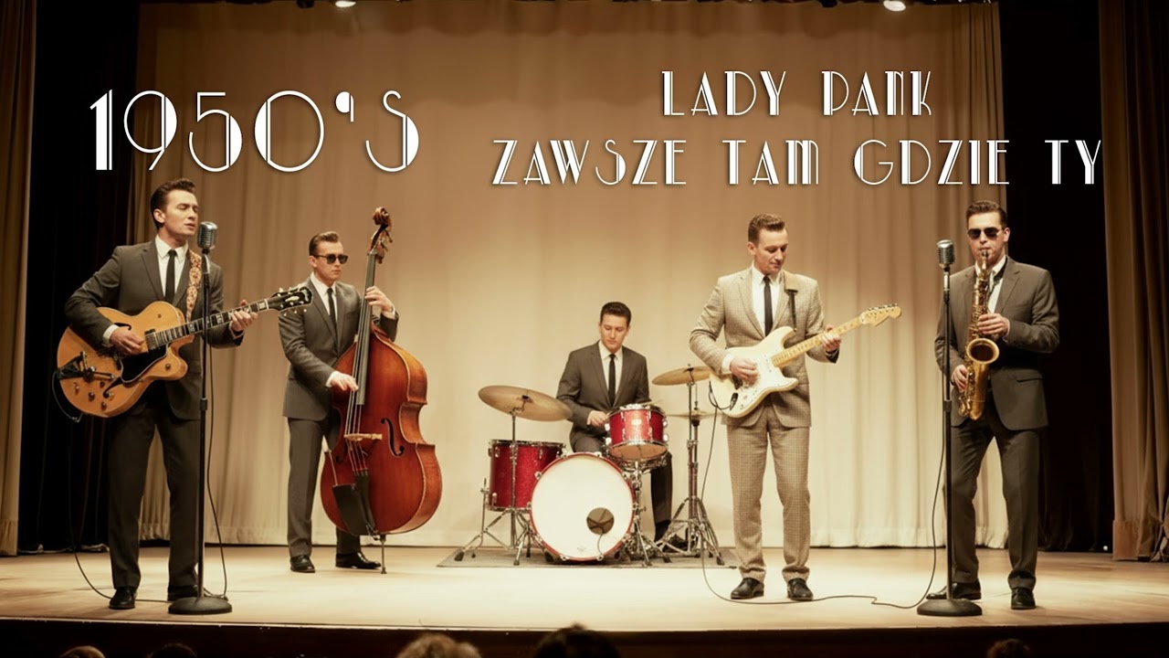 Lady Pank - Zawsze tam gdzie Ty ( Cover AI | styl 1950's )