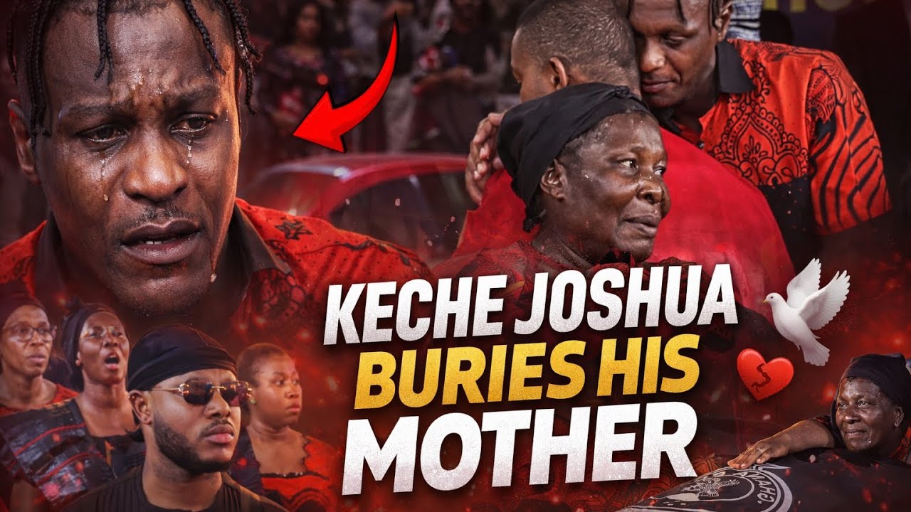 Emotional Moments As Friends And Sympathizers Consoles Keche Joushua As He Burries His “ MOTHER “ 