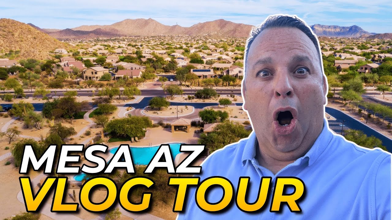Mesa Arizona Vlog | Mesa Arizona Lifestyle & Mesa AZ Real Estate Market Tour