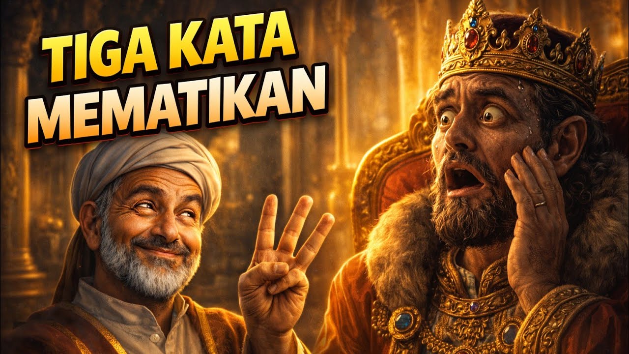 3 KATA MEMATIKAN! Nasihat Abu Nawas yang Membuat Raja Seberang Terdiam