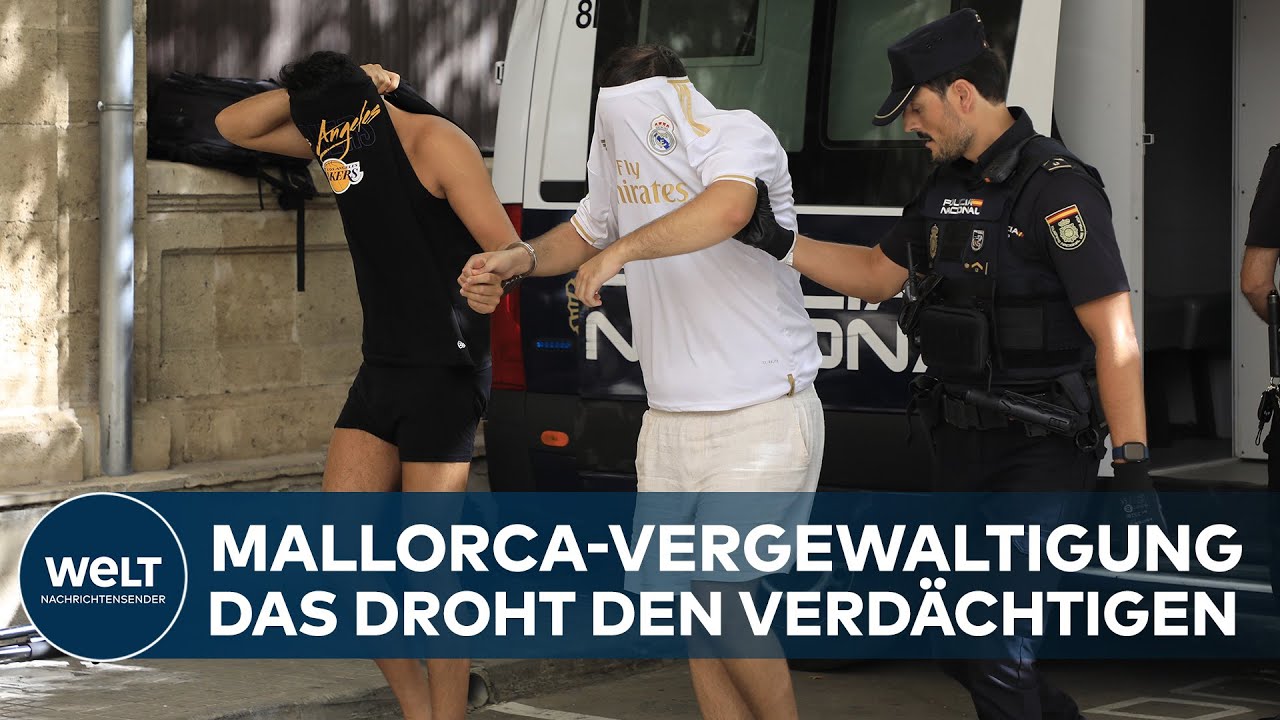 MALLORCA: Gruppen-Vergewaltigung! Fünf Deutsche in Untersuchungshaft - harte Strafen möglich