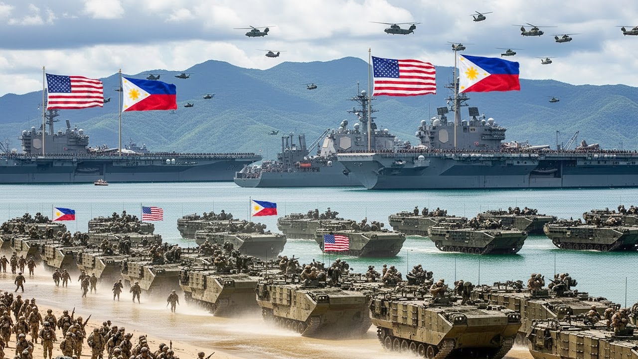 Китай в панике! Новая волна элитных американских войск высадилась на Филиппинах.