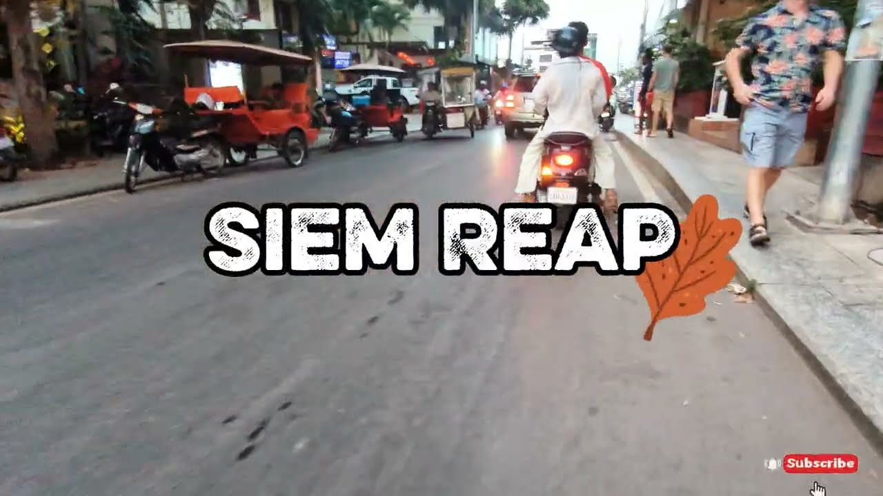 🚶‍♂️🏙️ Siem Reap is the oldest city of Cambodia has Angkor Wat