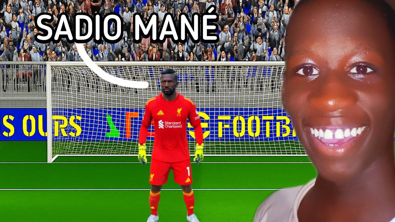 J’ai Transformer Sadio Mané en Gardien sur efootball !