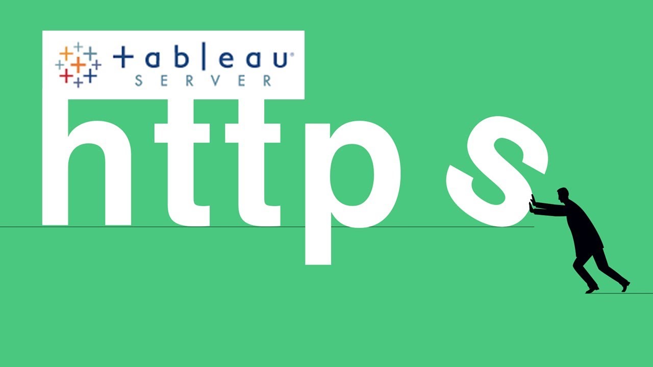 Enable SSL on Tableau Server for HTTPS | No Audio | Video only