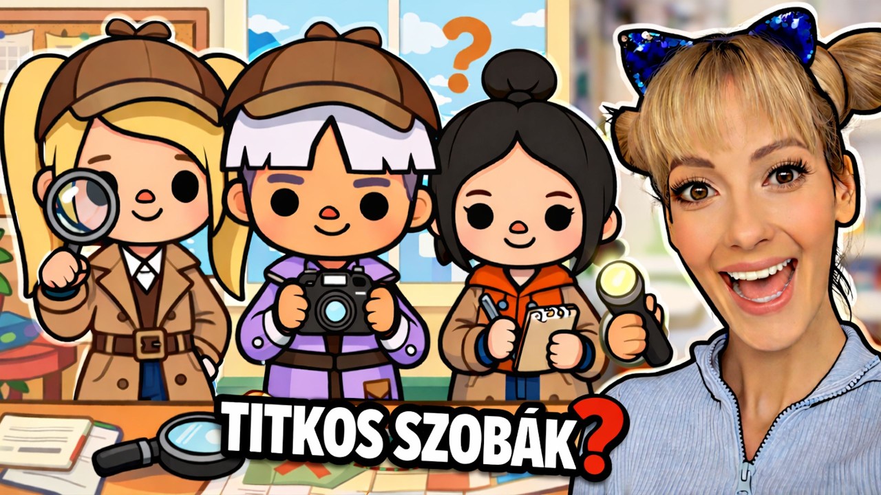TUTI NEM LÁTTAD EZT A TITIKOS AJTÓT‼️😱 #tocaboca #25RÉSZ