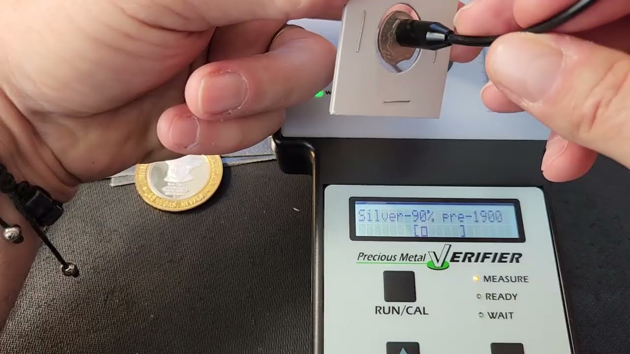 Is There Silver In These Coins, Medals, & Tokens? Sigma Metalytics Precious Metal Verifier How To...