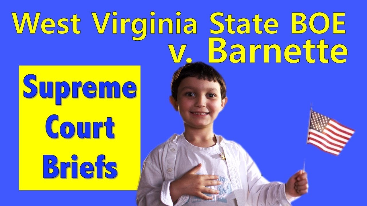 Do You Have to Say the Pledge of Allegiance? | West Virginia State Board of Education v. Barnette