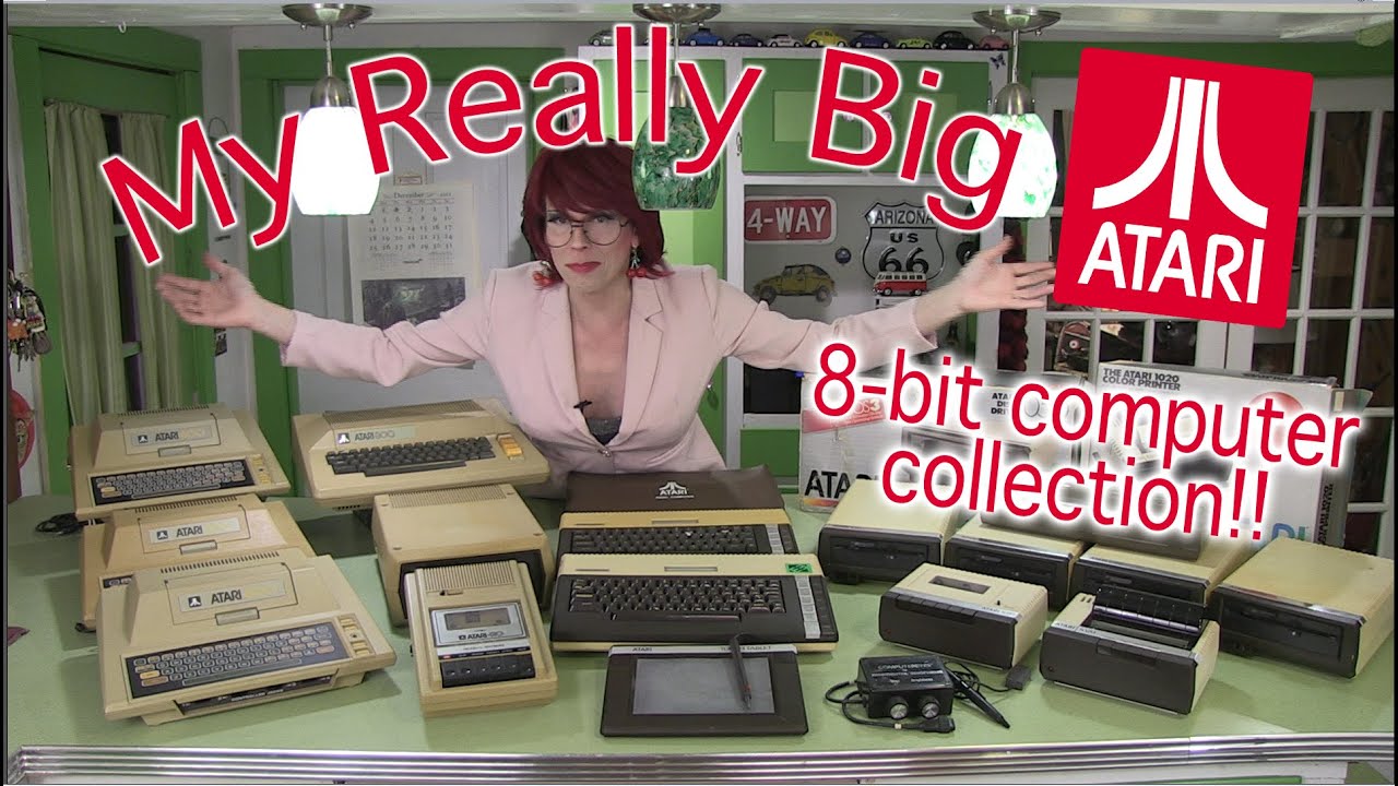 My Atari 8 bit Computer Collection! | Tara's Vintage Videogame Corner