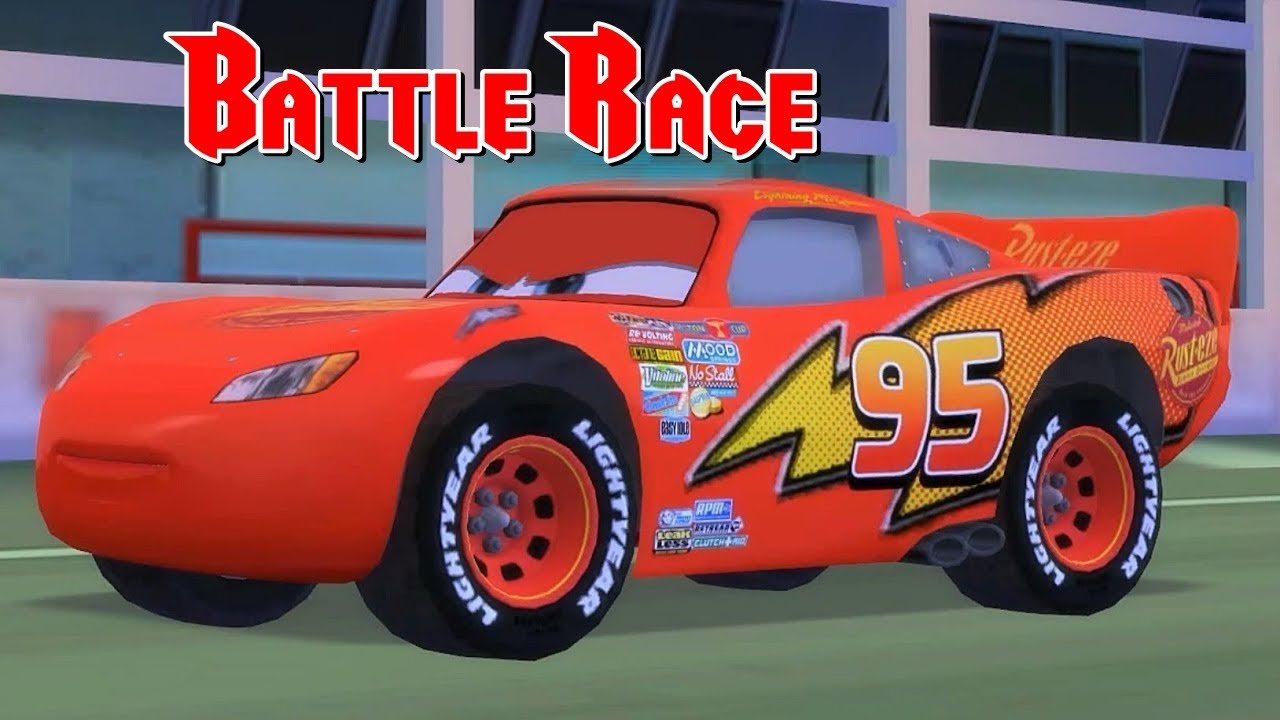 Lightning McQueen Rust-eze - Battle Race - Harbor Sprint - Cars 2 The Video Game MOD PC Gameplay