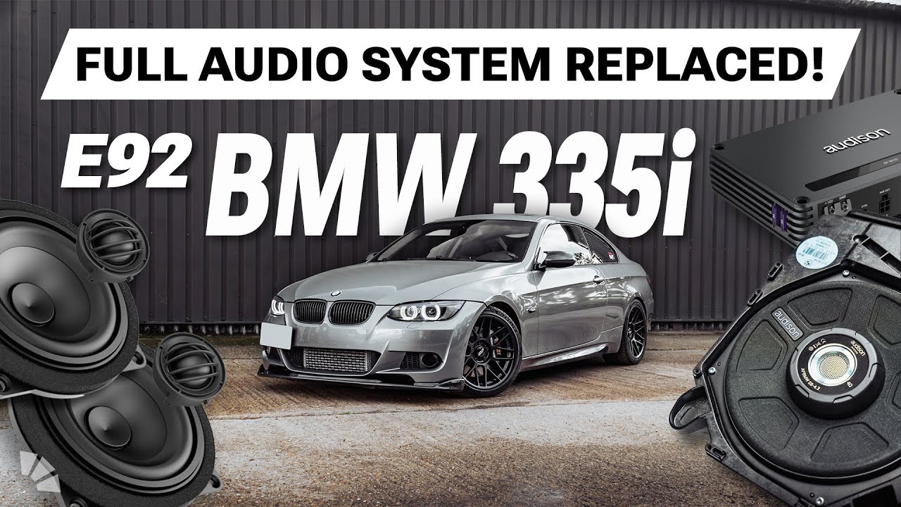 Обновление звуковой системы BMW 335i E92 | Audison
