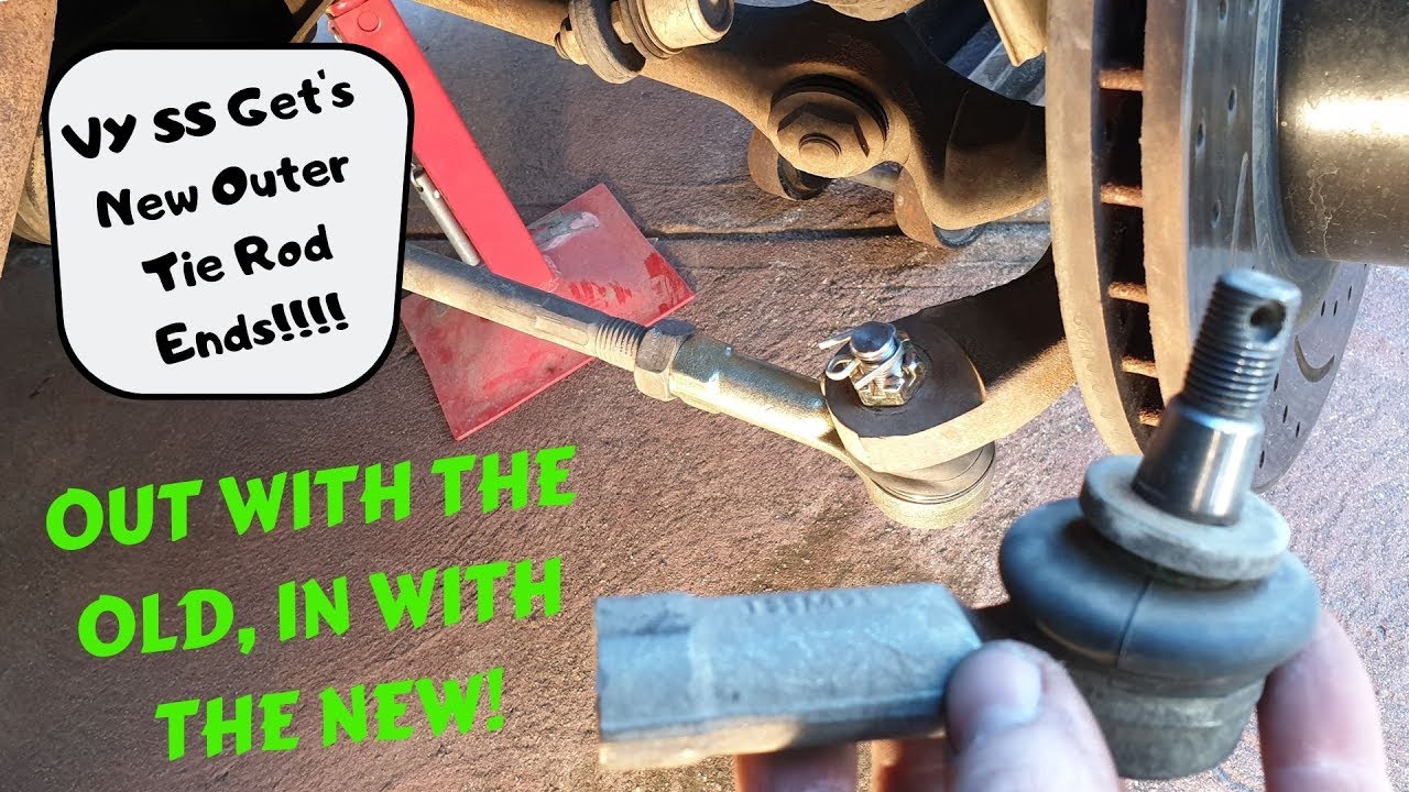 VY SS Changing the Tie Rod Ends *MY LIL TRICK*