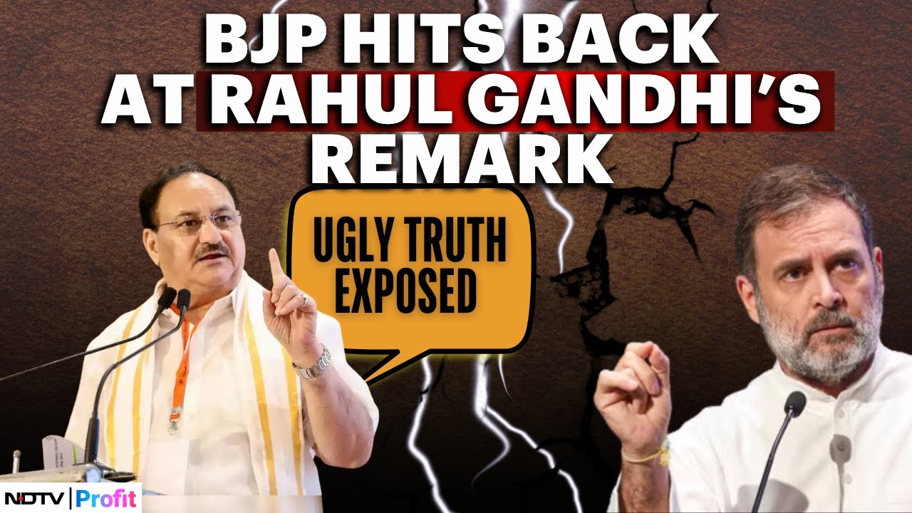BJP's Attack On Rahul Gandhi 'Fighting Indian State' Remark | Rahul Gandhi News