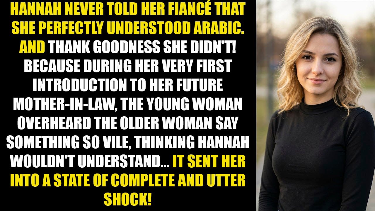 Hiding her Arabic from her fiancé was a good call, especially when she met his mother