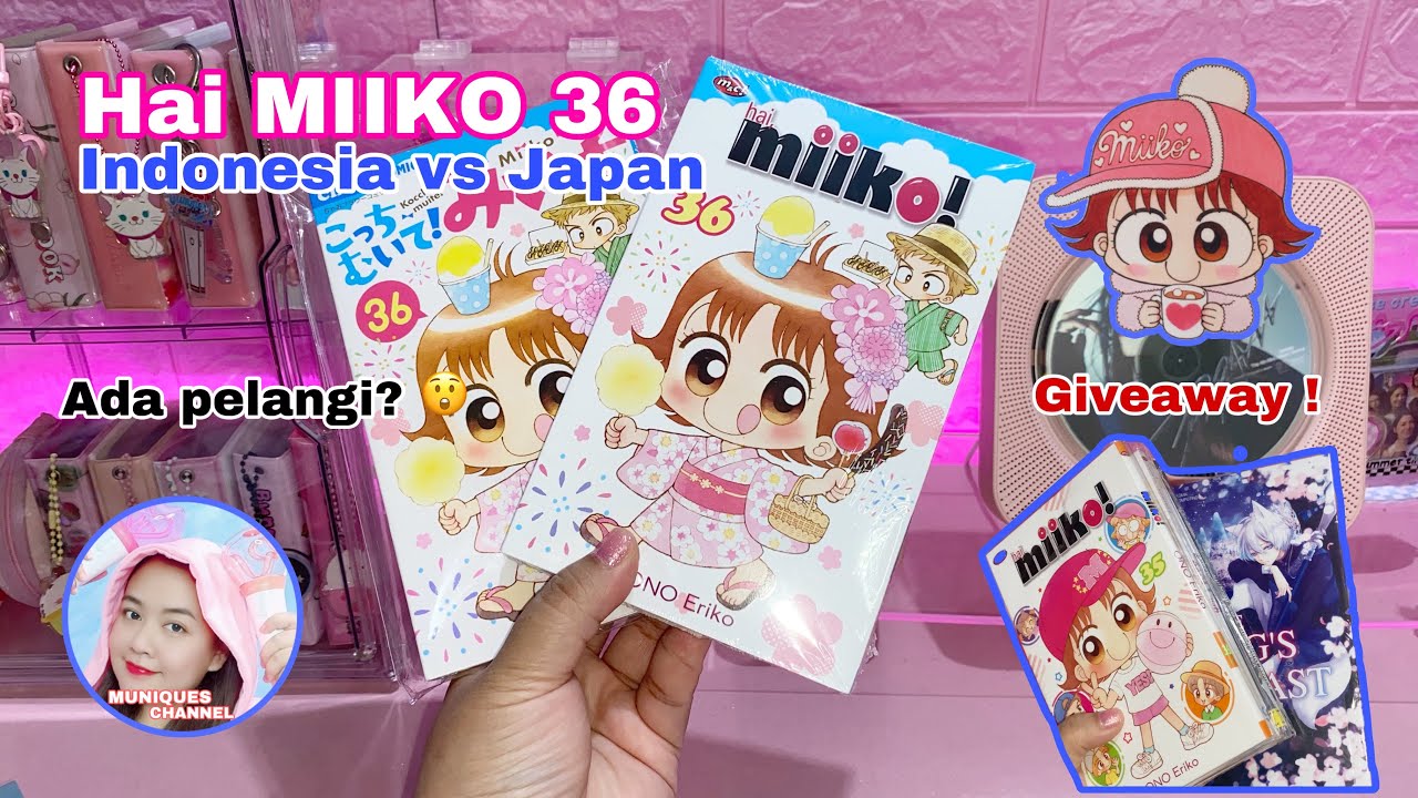 [Manga Review] Hai Miiko 36 dan Perbandingan Versi Jepang & Giveaway (Komik Bahasa Indonesia)