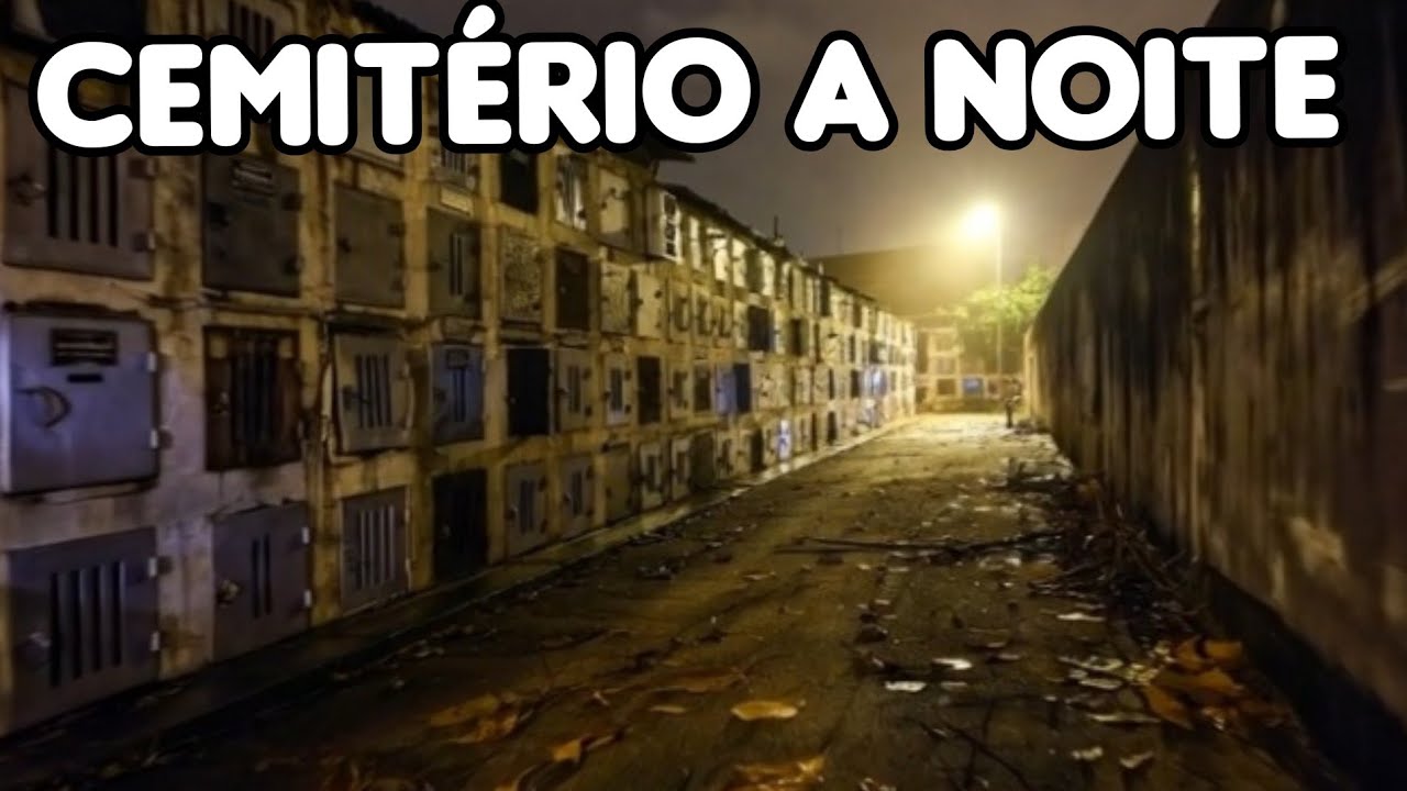 Cemitério a noite trabalho como vigia/ era uma noite de quaresma ouvi mi chama quando olhei pra traz