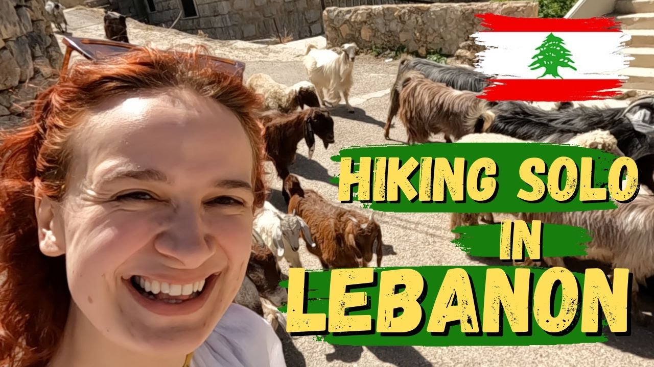 Hiking solo in Bsharri, LEBANON | Solo Female Travel Vlog