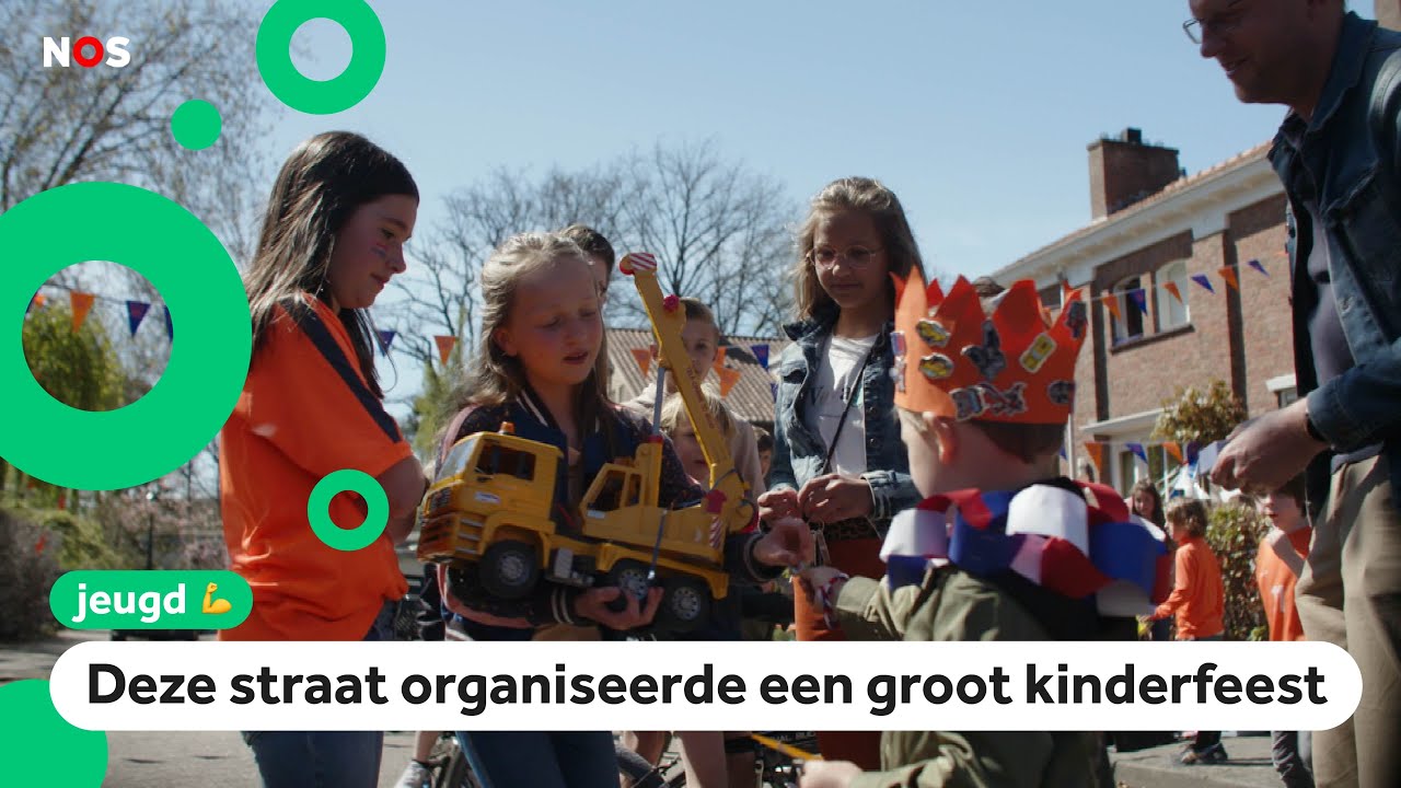 Zo vierden kinderen Koningsdag