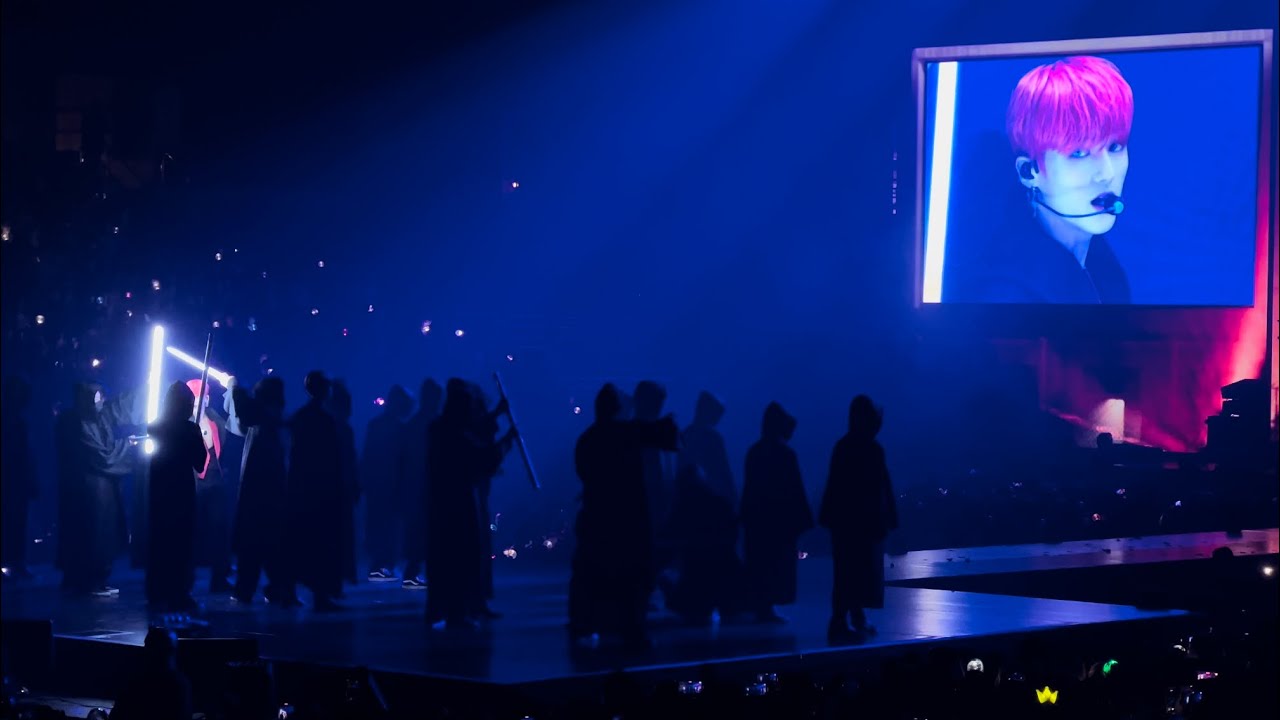 ATEEZ - New World 4K Anaheim Day 1 Fancam Fellowship Break The Wall Tour Live Honda Center 221107 직캠