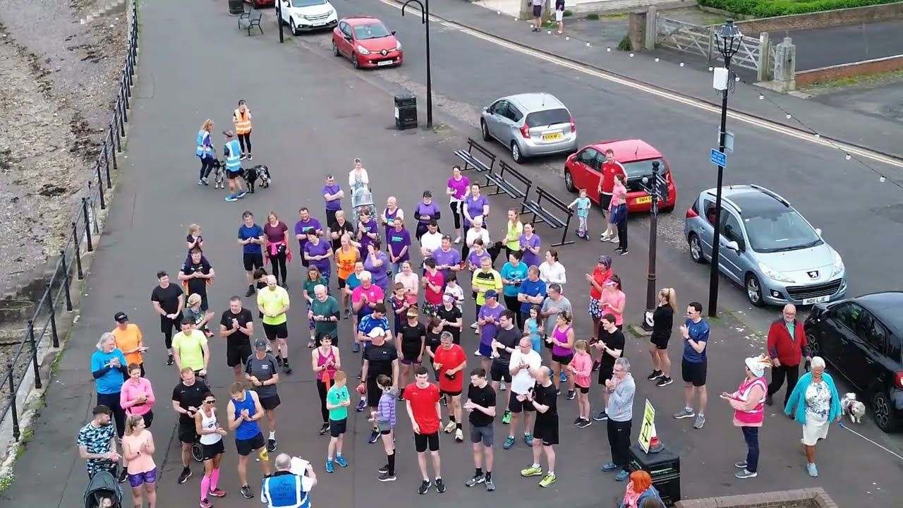 Celebrating 1year of Largs Prom Parkrun 27th May 2023